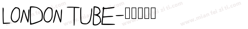 London Tube字体转换